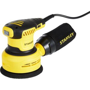 Stanley Ss30 300W 125Mm Variable Speed Random Orbital Sander(Yellow & Black)