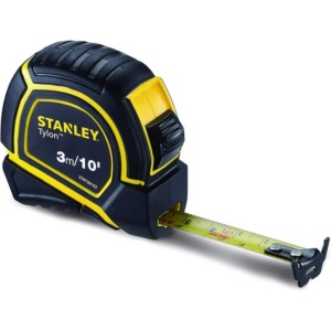 Stanley Tylon Short Tape Measure 3M/10′ X 15Mm, Yellow/Black – Stht36193