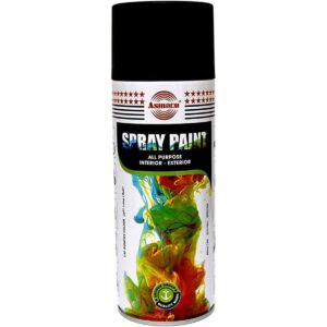 Asmaco Spray Paint, Matt Black