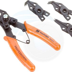 Harden 4pc Internal External Circlip C-Clip ORing Snap Ring Pliers Remover